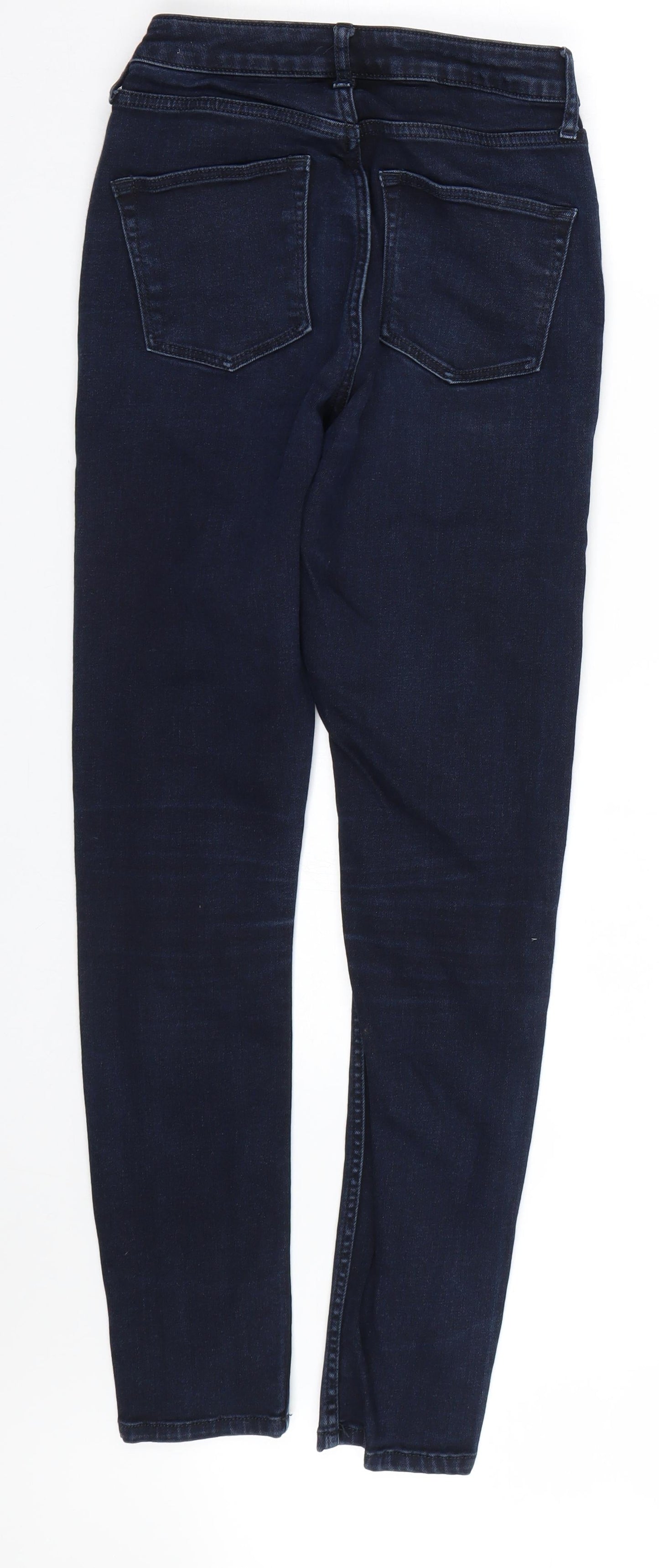 Topshop Womens Blue  Denim Skinny Jeans Size 28 L26 in