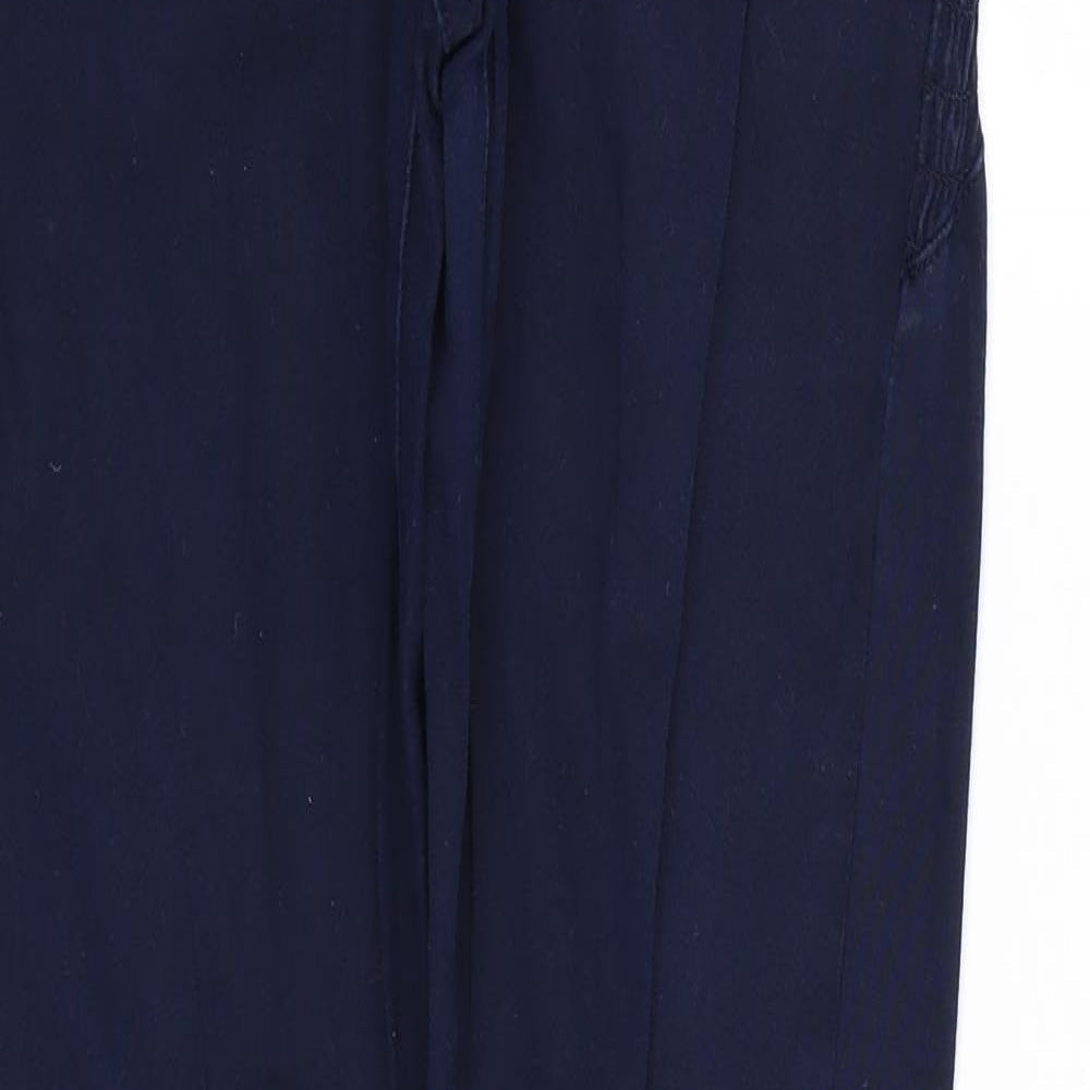 Vs. Miss Womens Blue   Trousers  Size 12 L30 in