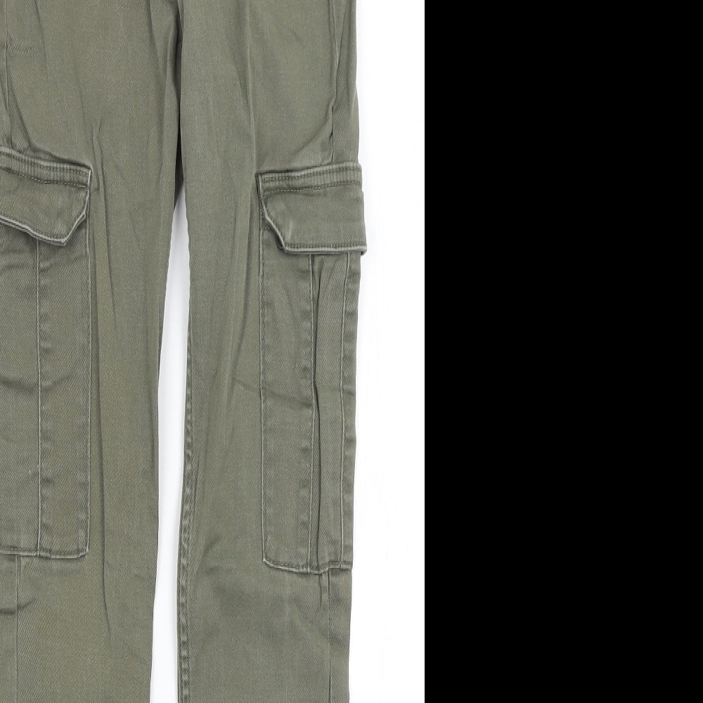 Divided Womens Green   Skinny Jeans Size 6 L28 in