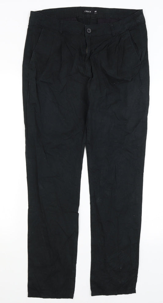 Lindex Womens Black   Trousers  Size 10 L30 in