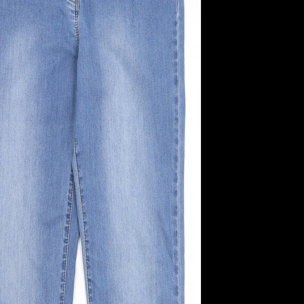 Bonmarche Womens Blue   Skinny Jeans Size 16 L26 in