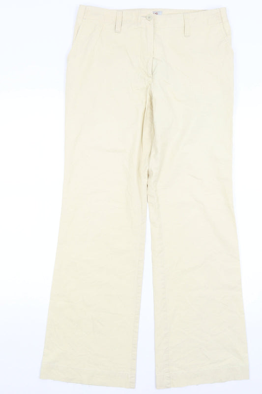 L.O.G.G Womens Beige   Trousers  Size 12 L31 in