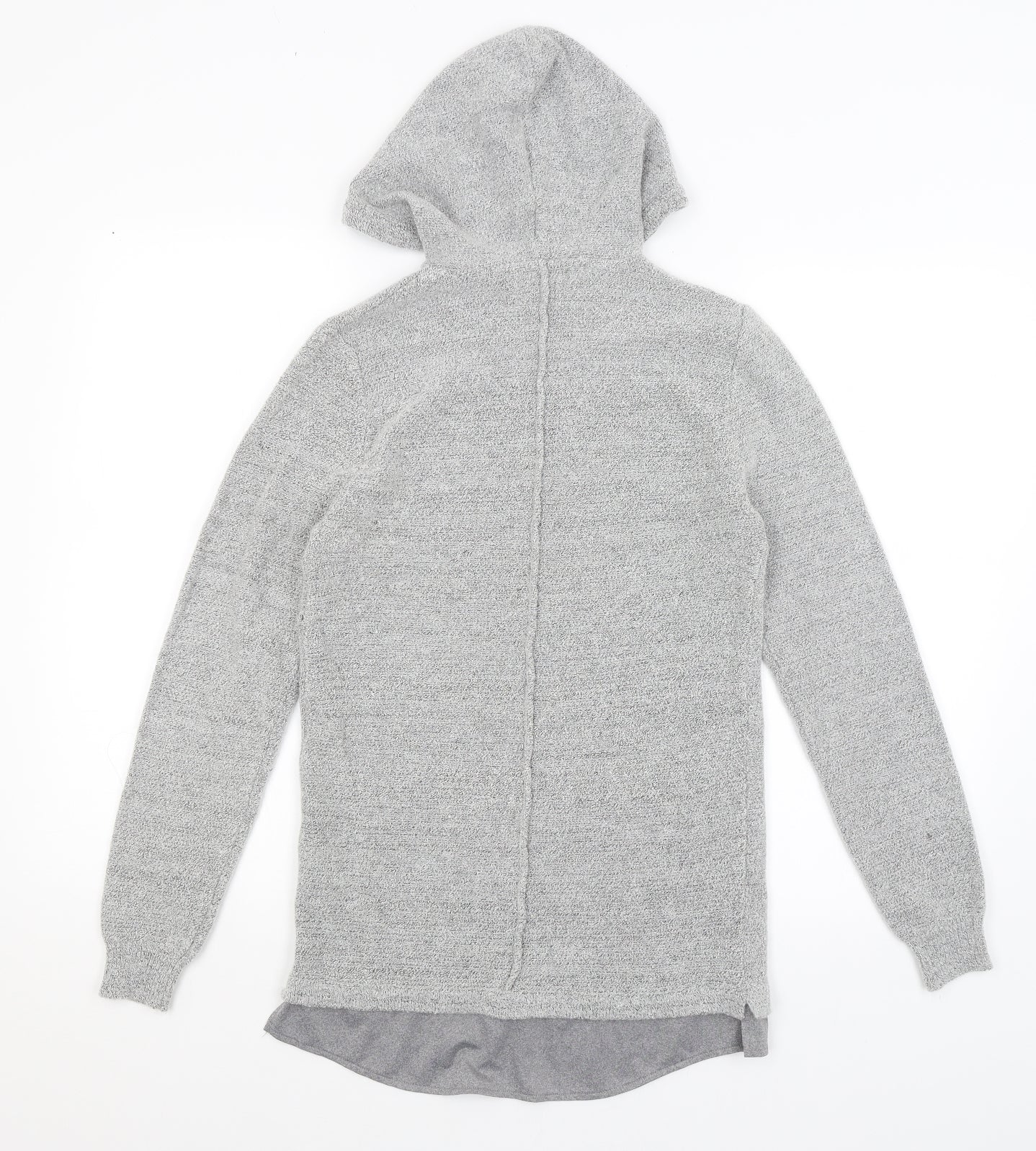 River Island Womens Grey   Pullover Hoodie Size XS