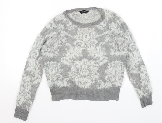 Dorothy Perkins Womens Grey   Pullover Jumper Size 14
