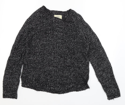 Papaya Womens Black   Pullover Jumper Size 8