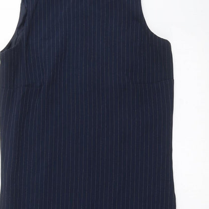 Ayanapa Womens Blue Striped  Shift  Size 6