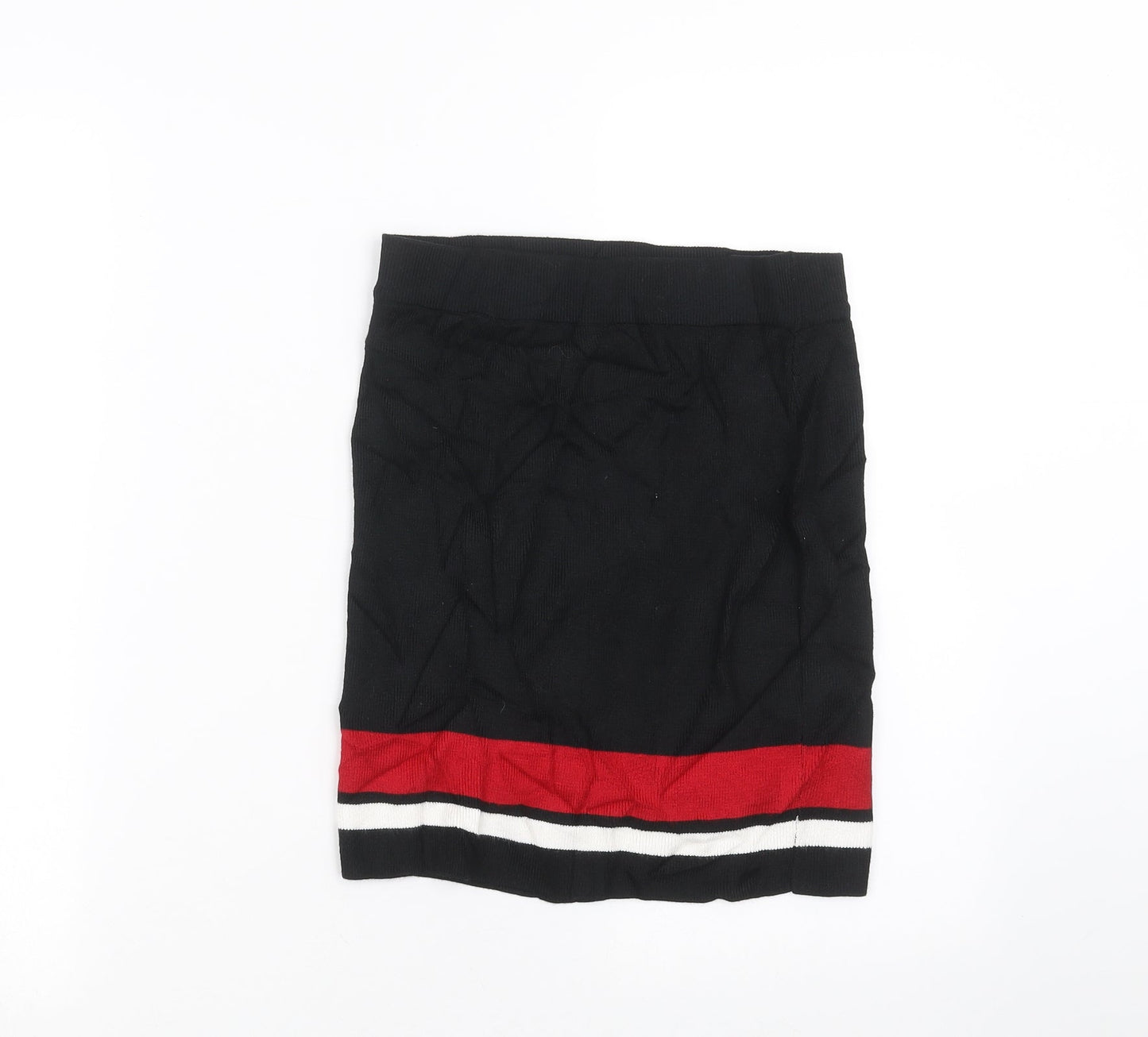 New Look Girls Black  Knit Straight & Pencil Skirt Size 12-13 Years
