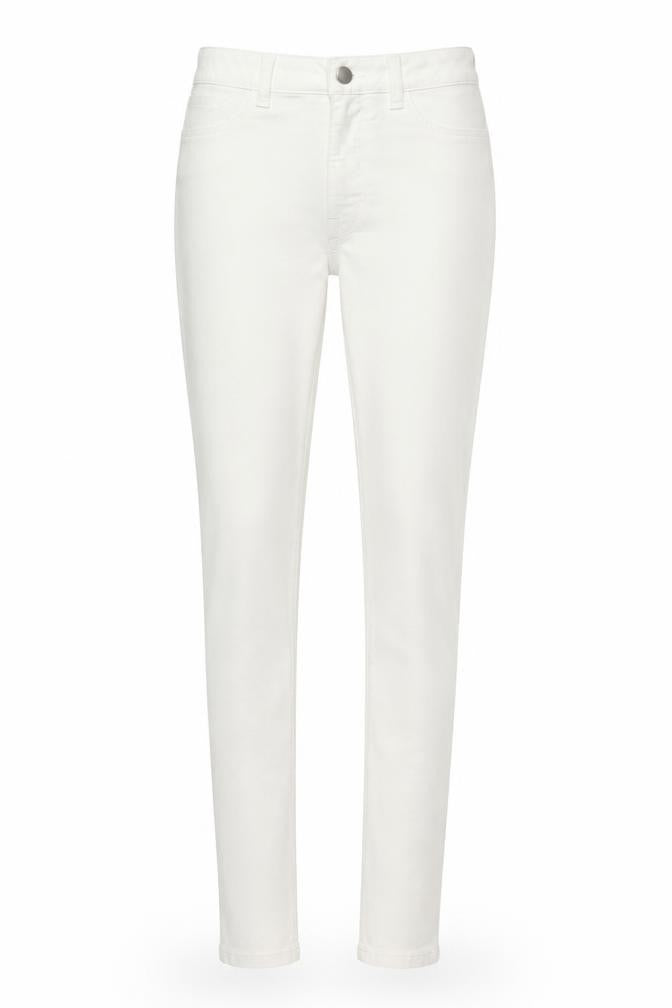 Marks & Spencer Womens White  Denim Skinny Jeans Size 8 L28 in