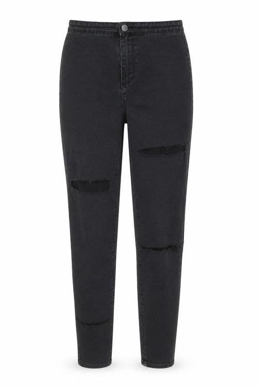 Primark Womens Grey  Denim Skinny Jeans Size 12 L32 in