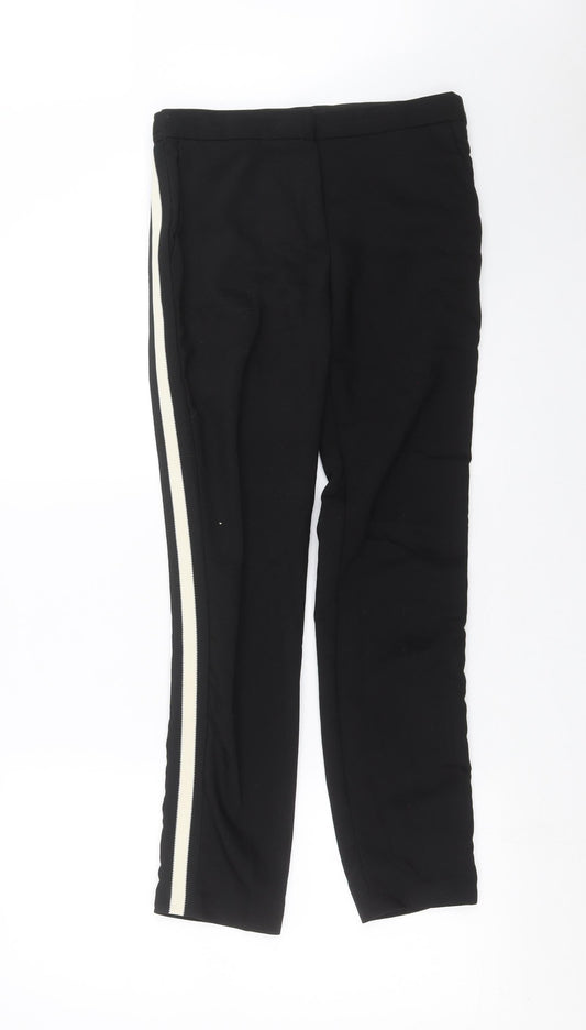 Zara Womens Black   Trousers  Size S L27 in