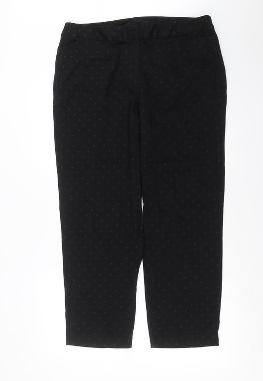 Kew 159 Womens Black Polka Dot  Skinny Jeans Size XL L27 in