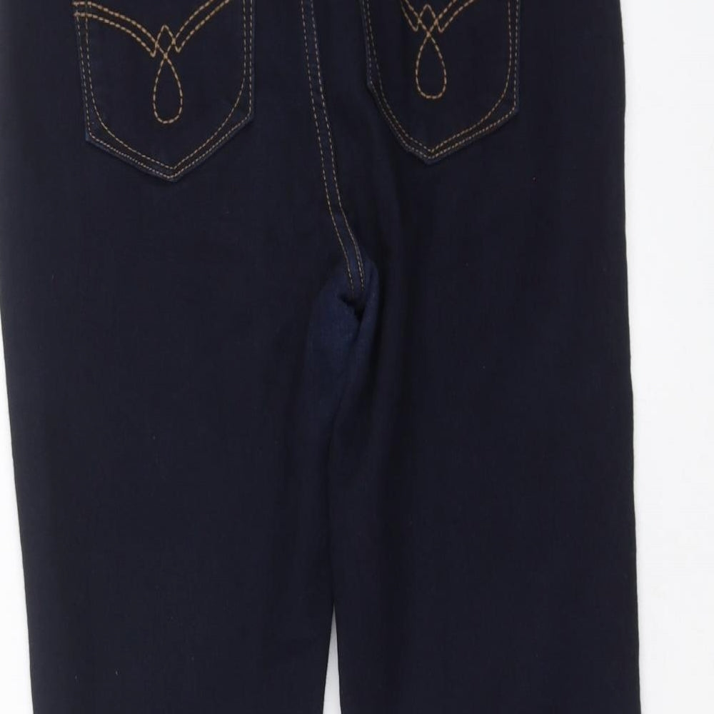 D. Jeans Womens Blue  Denim Cropped Jeans Size 6 L20 in