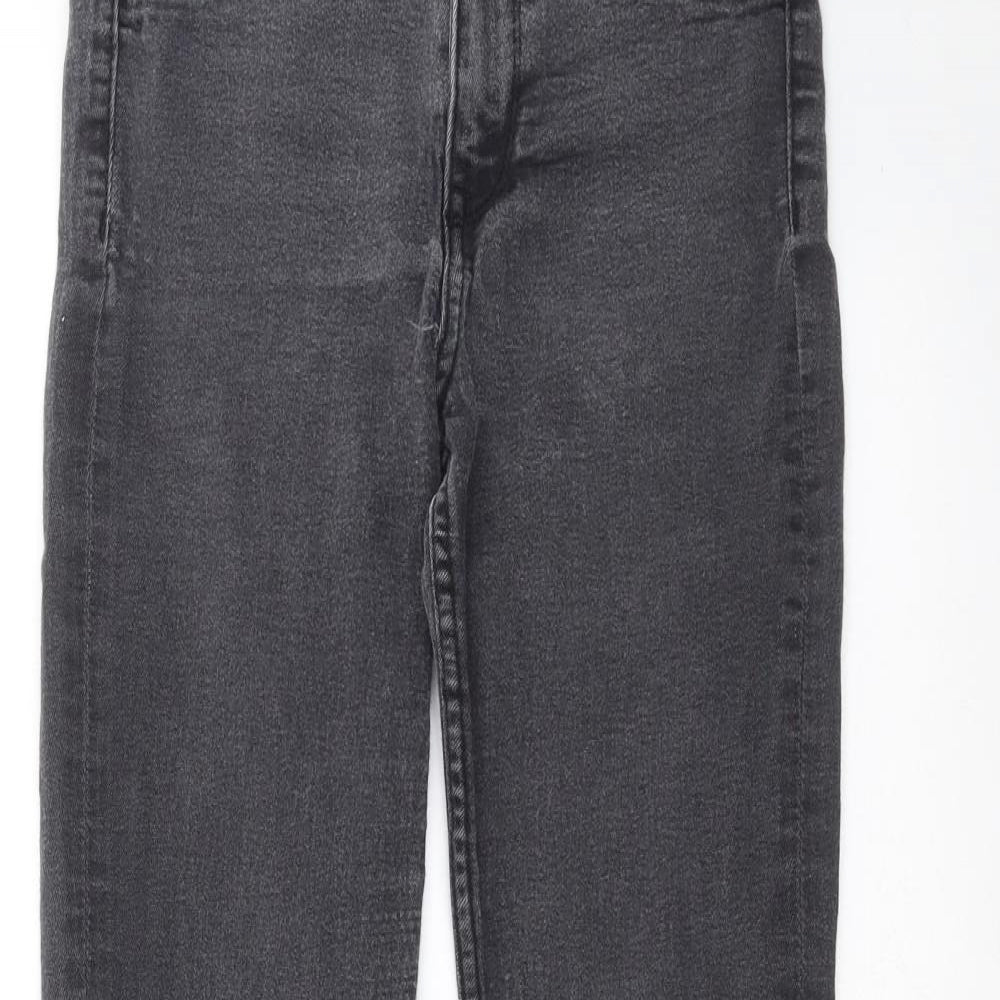 H&M Womens Grey  Denim Skinny Jeans Size 26 in L27 in
