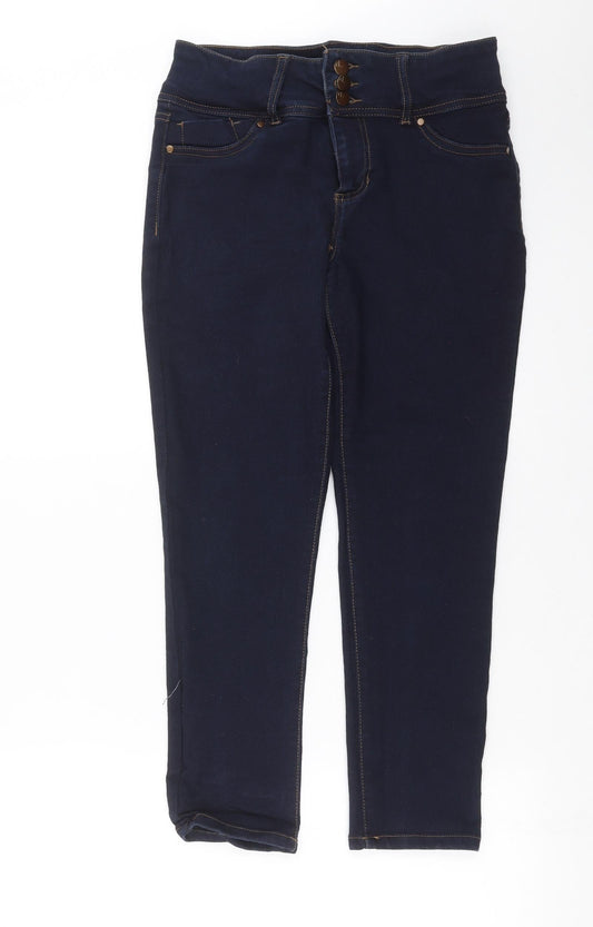 D. Jeans Womens Blue  Denim Skinny Jeans Size 6 L25 in