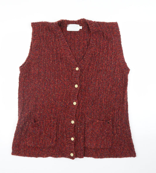 Nuggets Womens Red   Vest Jumper One Size