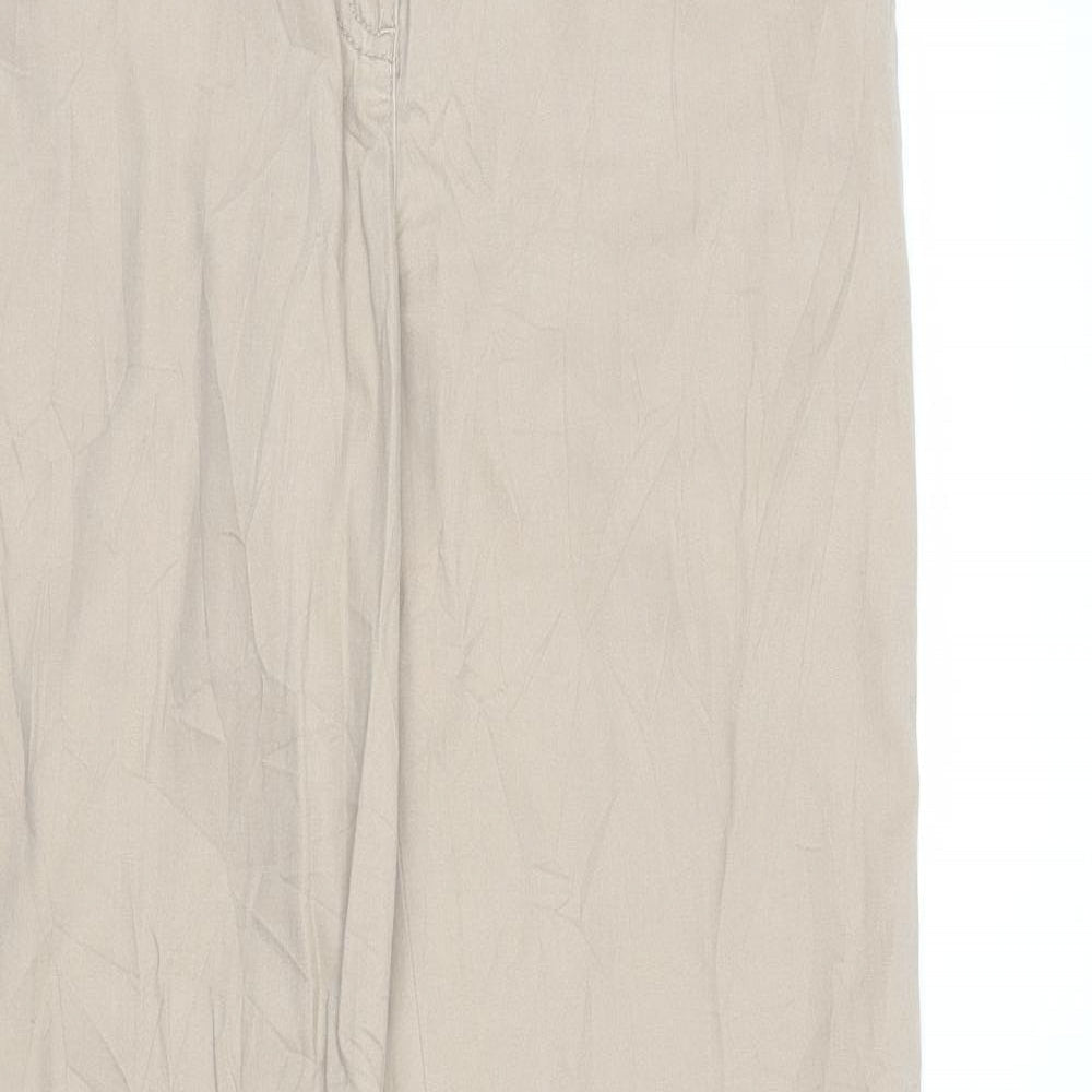 San Diego Womens Beige   Chino Trousers Size 10 L30 in