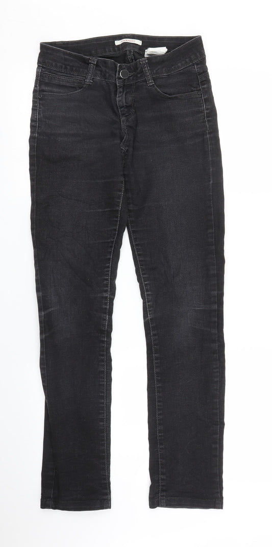 Cameieu Womens Black  Denim Skinny Jeans Size S L28 in