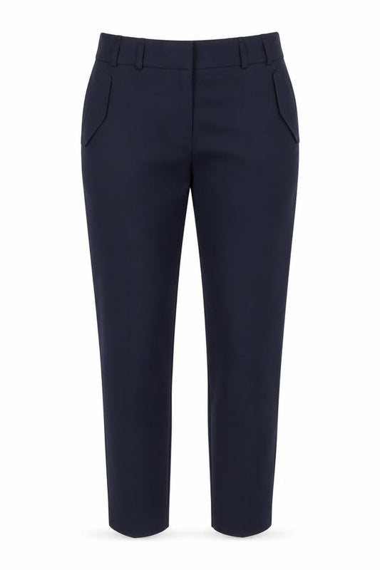 Dorothy Perkins Womens Blue   Pedal Pusher Trousers Size 12 L25 in