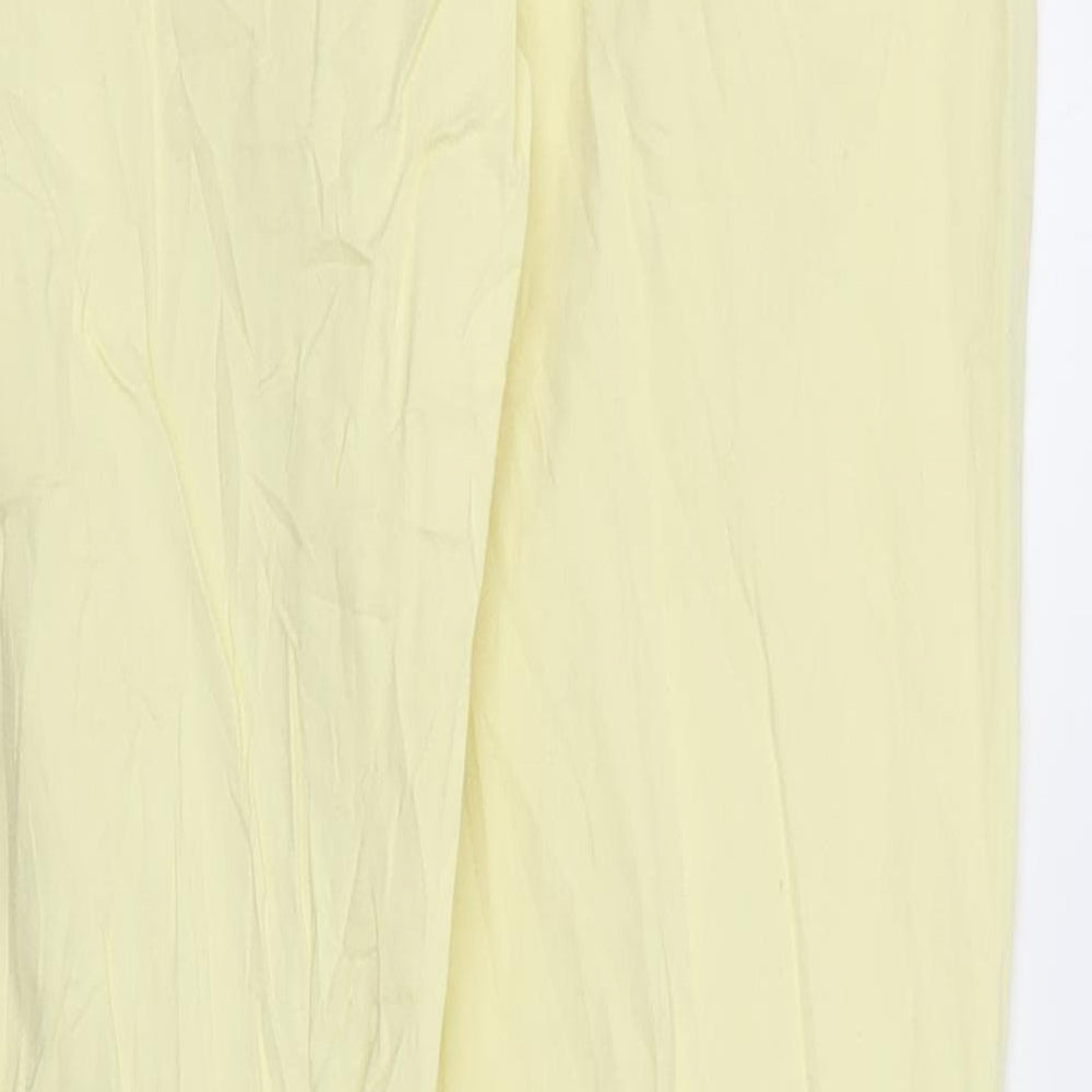 Preworn Womens Yellow   Chino Trousers Size S L26 in