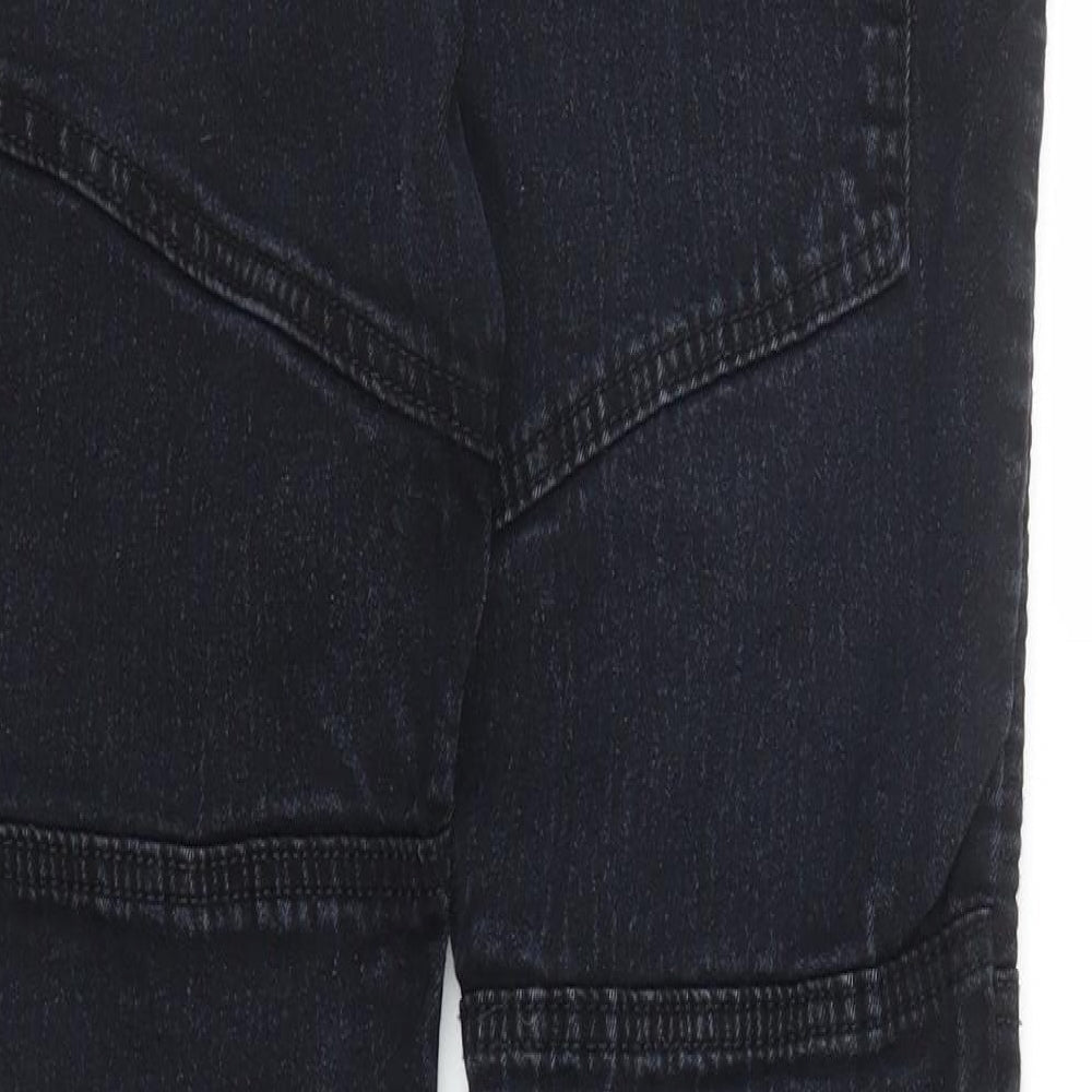 Preworn Womens Black  Denim Skinny Jeans Size 30 in L29 in