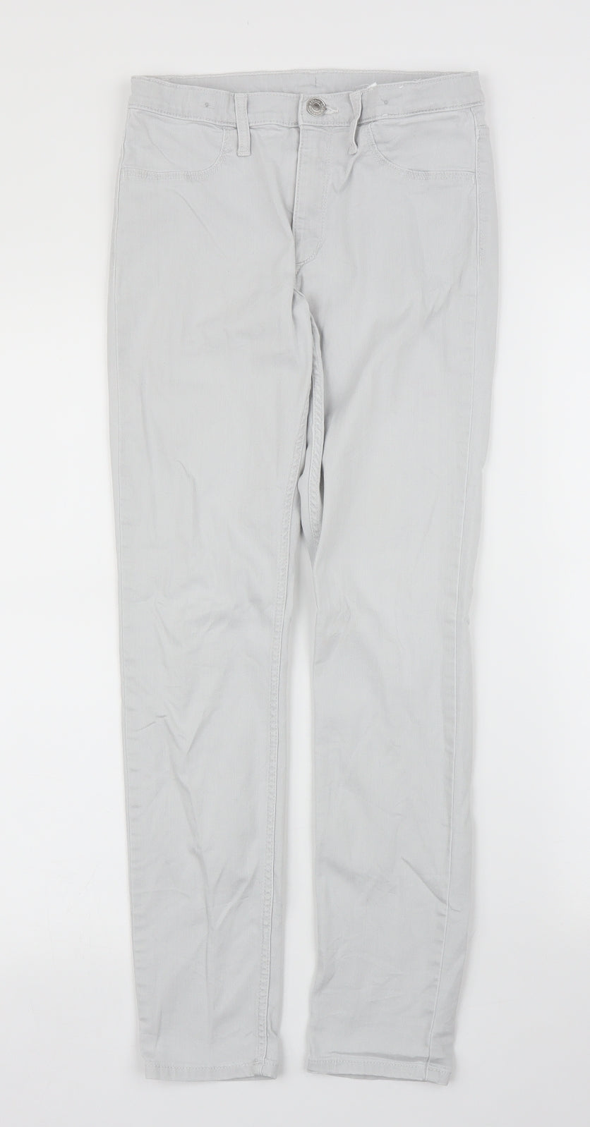 H&M Girls Grey  Denim Skinny Jeans Size 13 Years