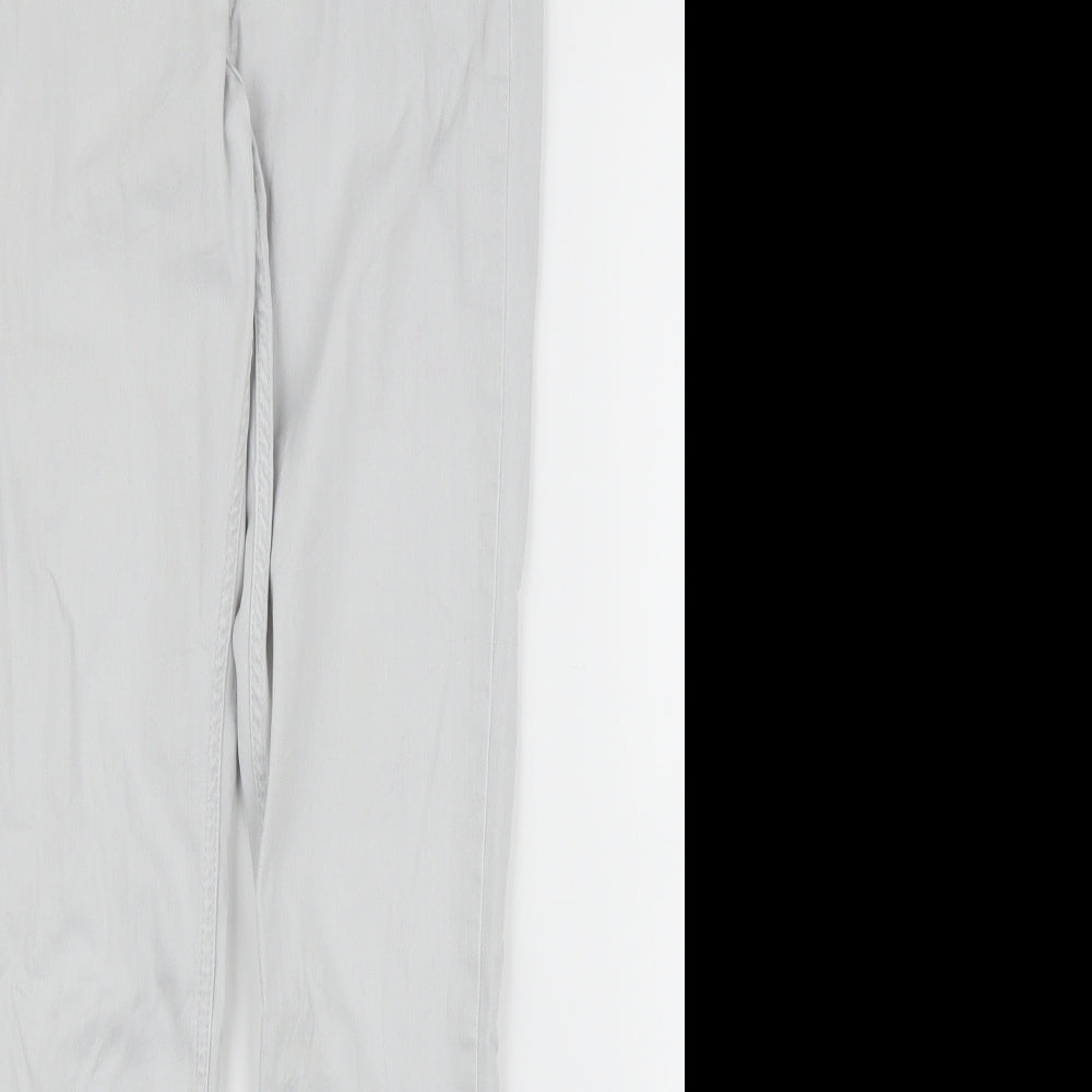 H&M Girls Grey  Denim Skinny Jeans Size 13 Years