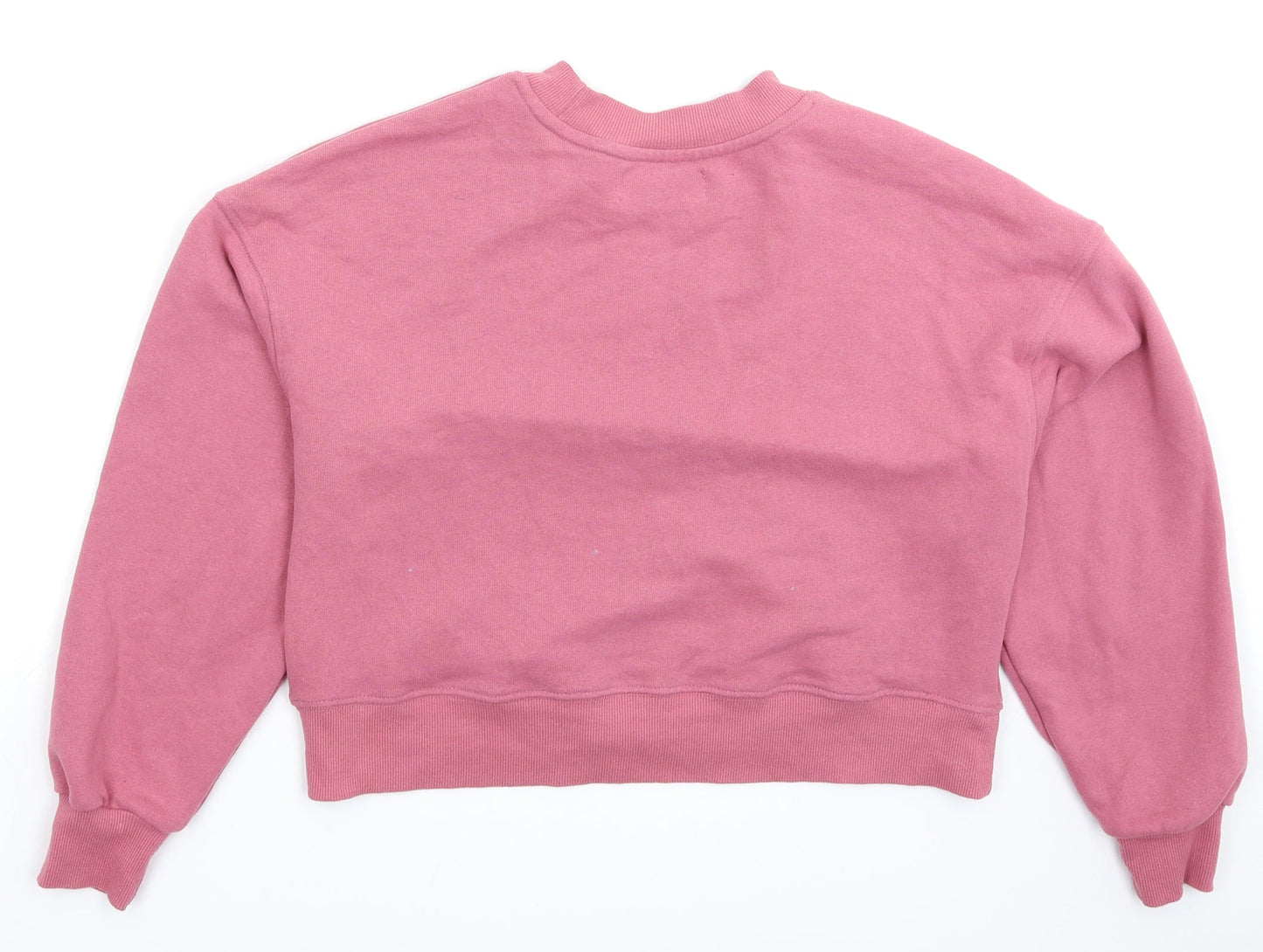 Pull&Bear Womens Pink   Pullover Sweatshirt Size XS