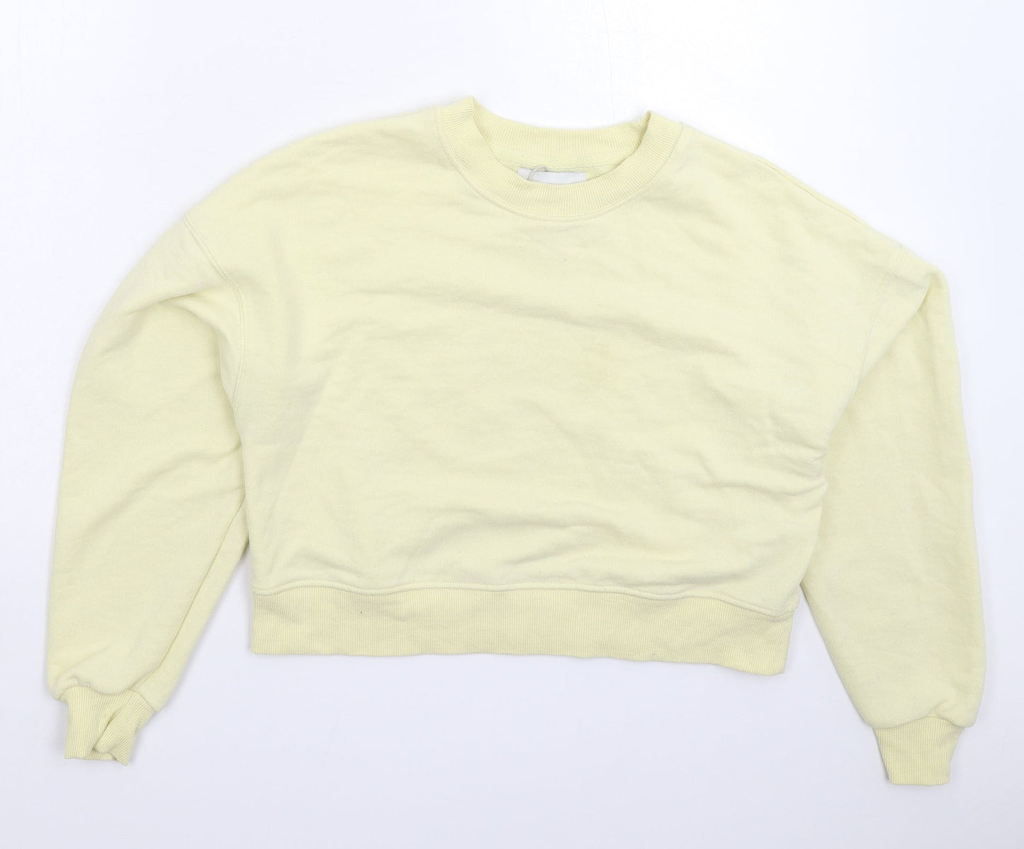 Pull&Bear Womens White   Pullover Sweatshirt Size XS