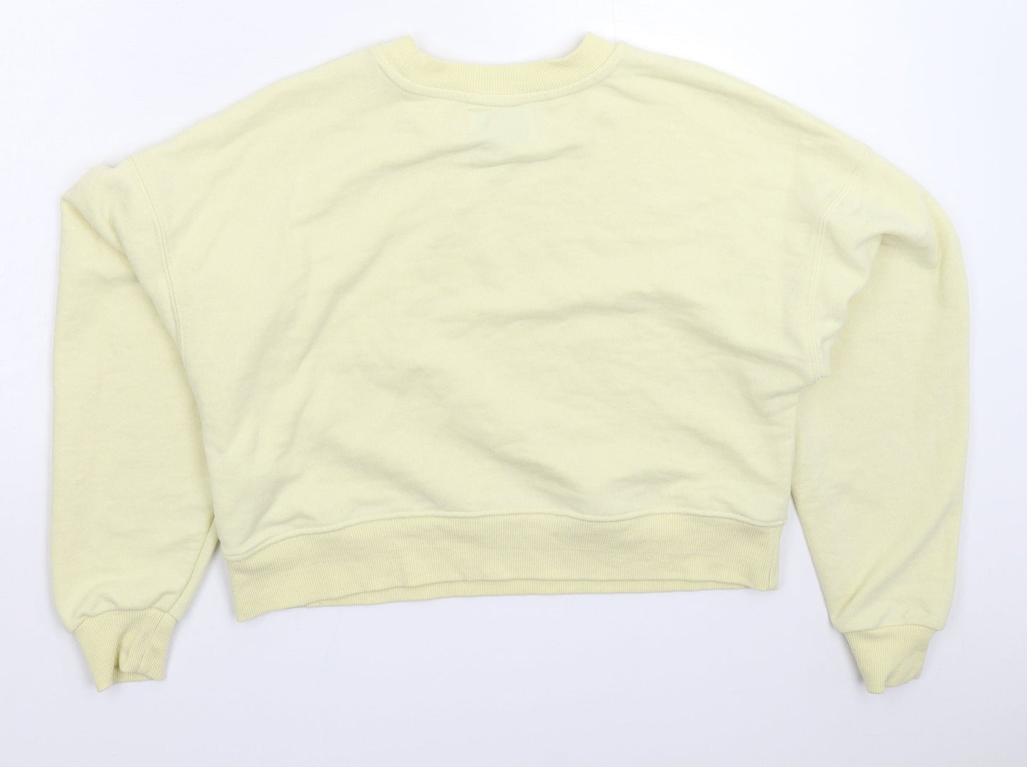 Pull&Bear Womens White   Pullover Sweatshirt Size XS