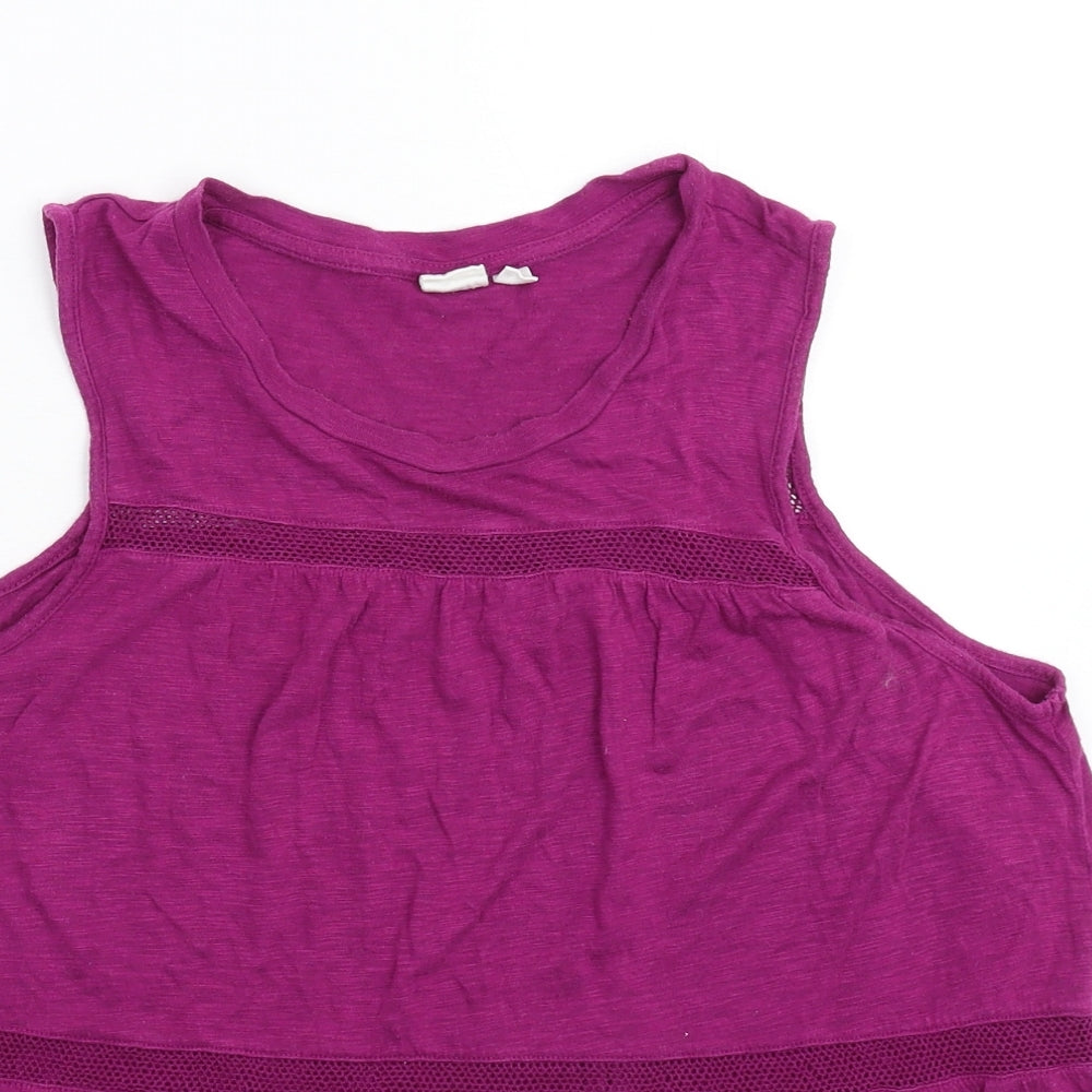 Gap Womens Purple   Basic Tank Size M