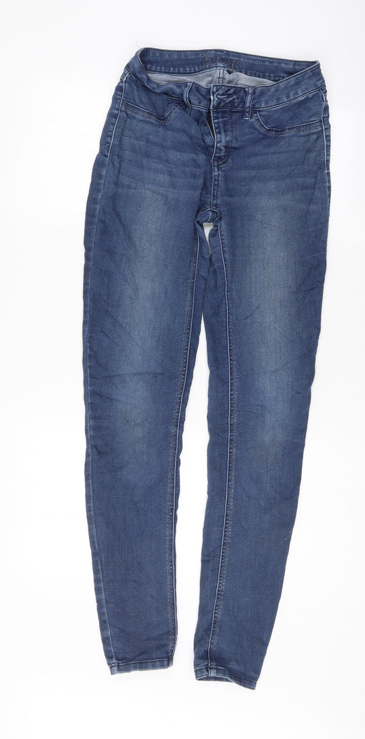 Preworn Womens Black   Skinny Jeans Size 28 L31 in