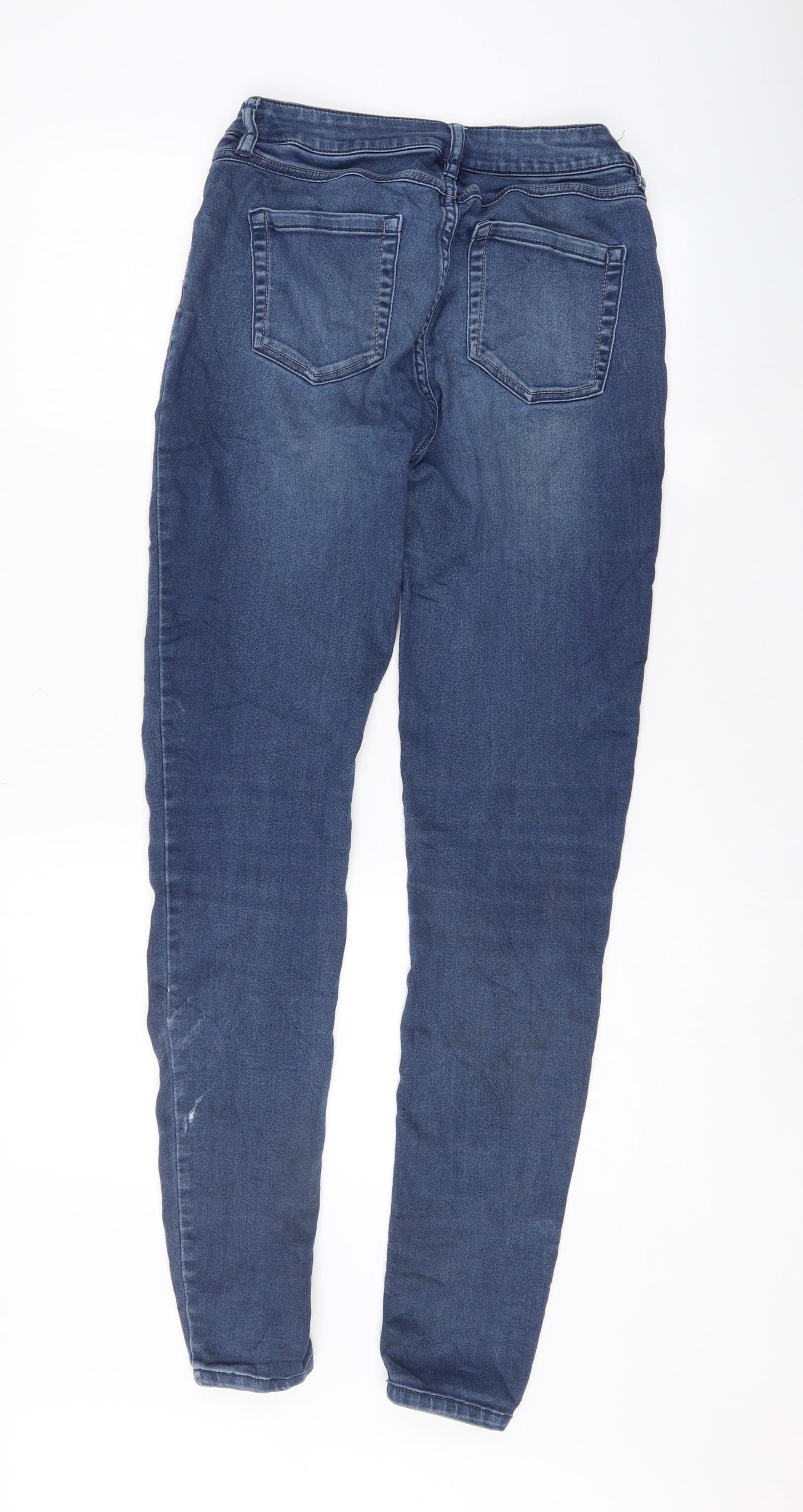 Preworn Womens Black   Skinny Jeans Size 28 L31 in