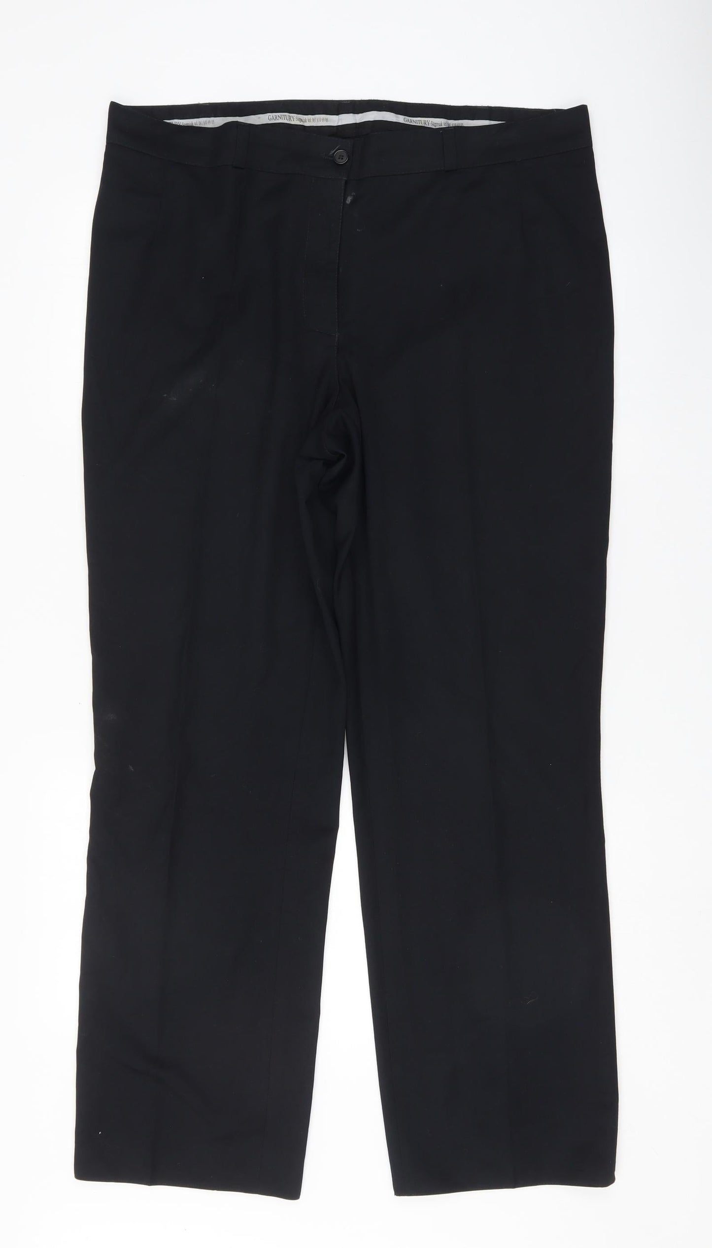 granitury Womens Black   Trousers  Size 38 L31.5 in