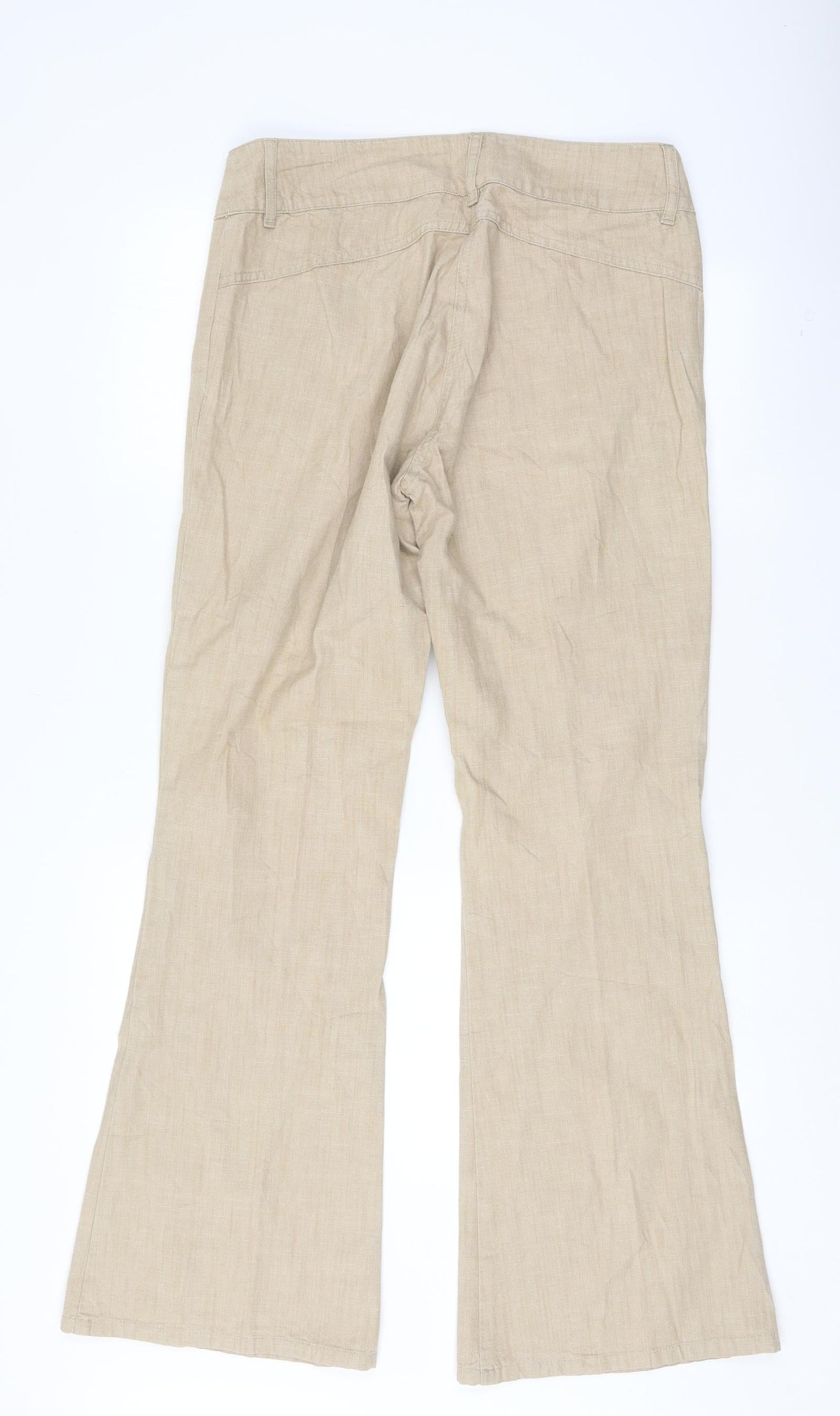 WE Womens Beige   Trousers  Size 32 L32 in