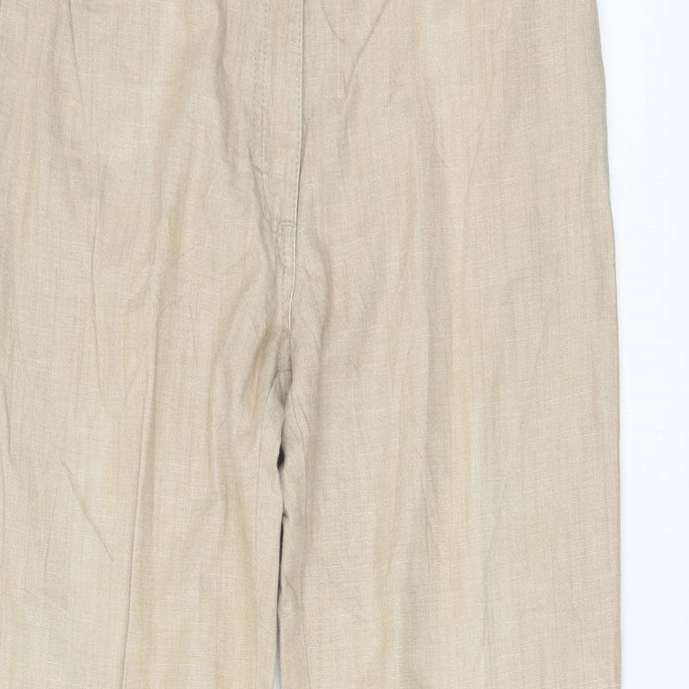 WE Womens Beige   Trousers  Size 32 L32 in