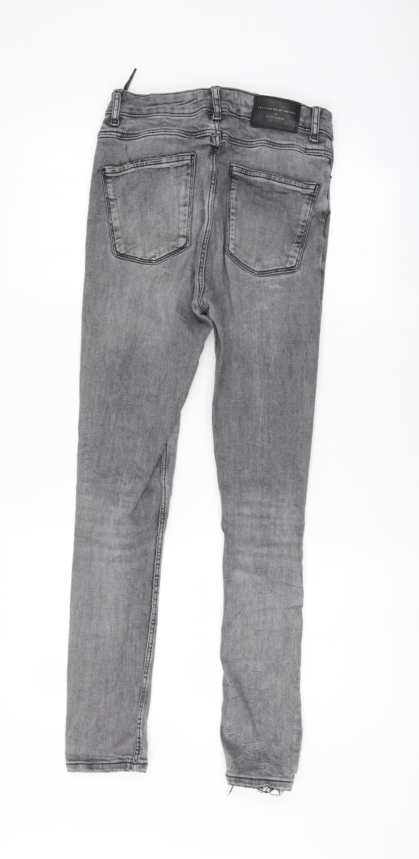 Zara Womens Grey   Skinny Jeans Size 27 L27.5 in
