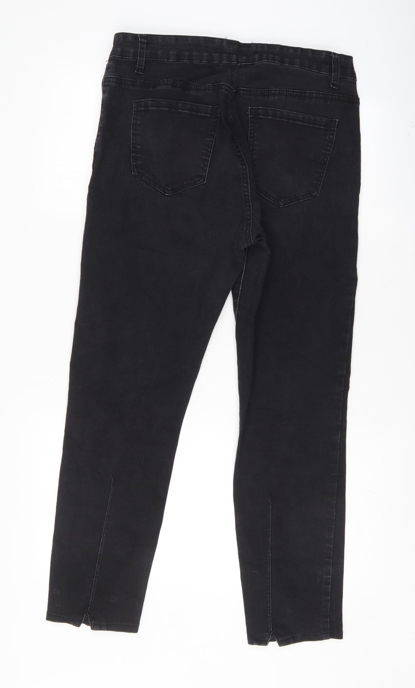 Preworn Womens Black   Straight Jeans Size 33 L27 in