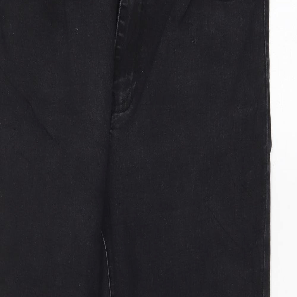 Preworn Womens Black   Straight Jeans Size 33 L27 in