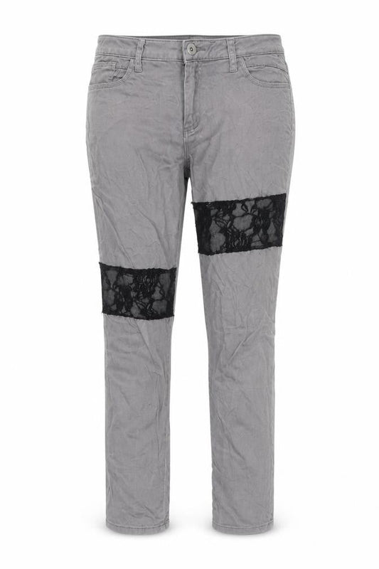 Bonprix Womens Grey Skinny Jeans Size 12 L30 in