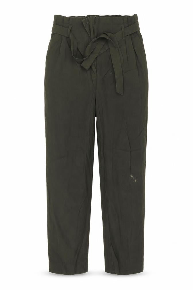 H&M Womens Green   Trousers  Size 8 L25.5 in