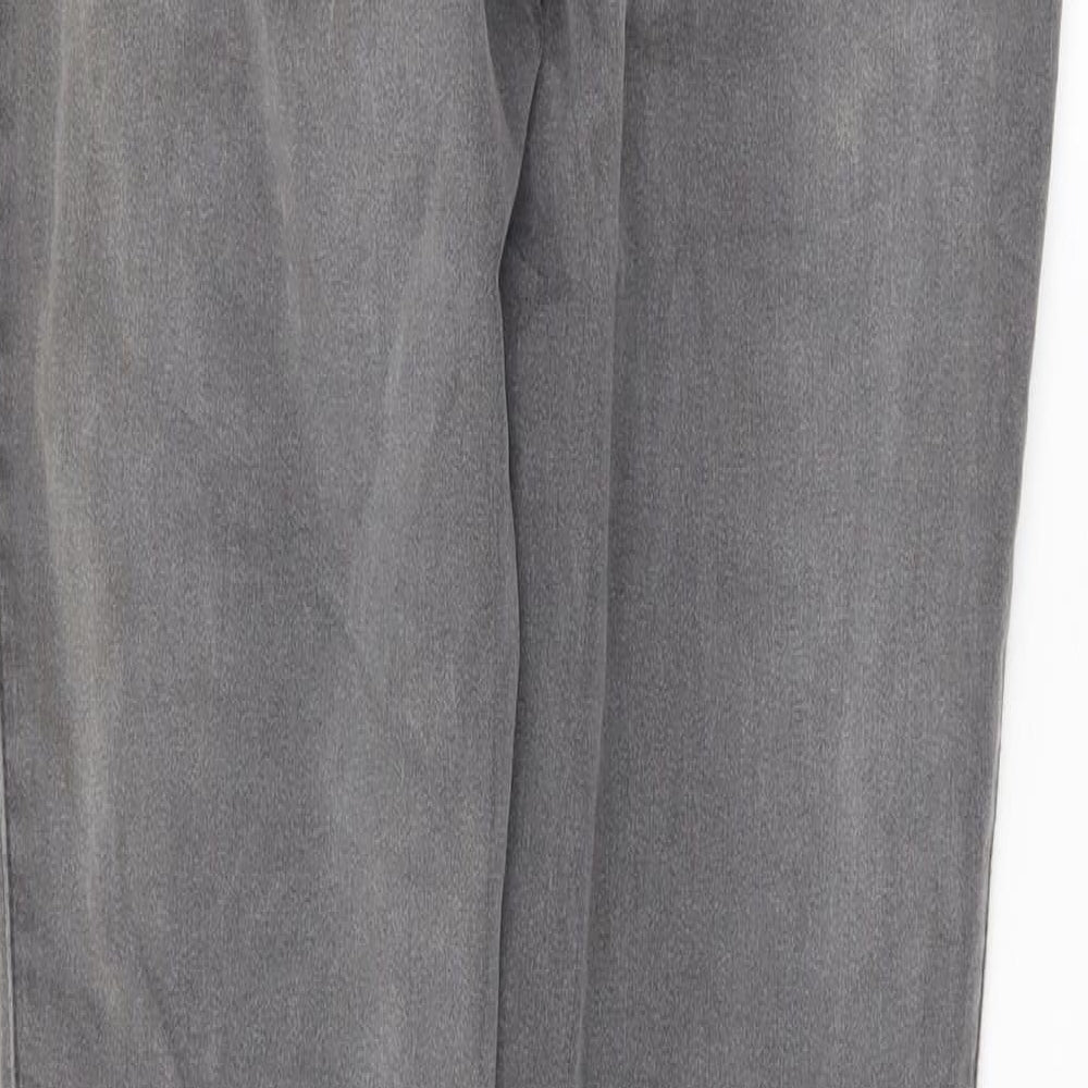 Only Womens Grey   Skinny Jeans Size 28 L33.5 in
