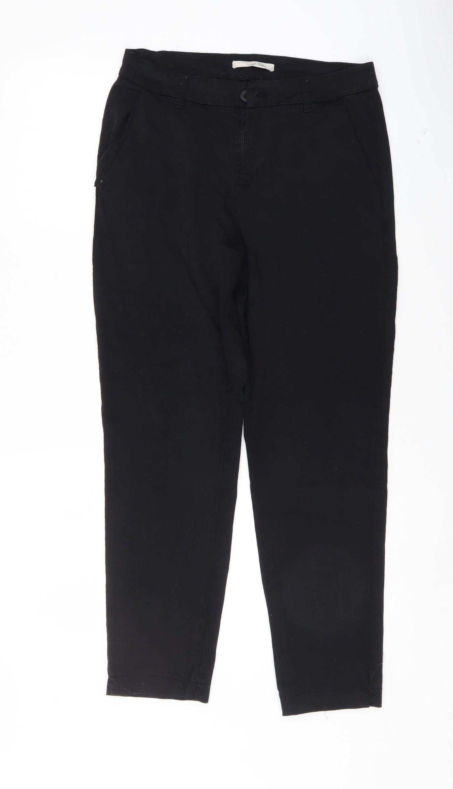 luizacco Womens Black   Trousers  Size 30 L27 in