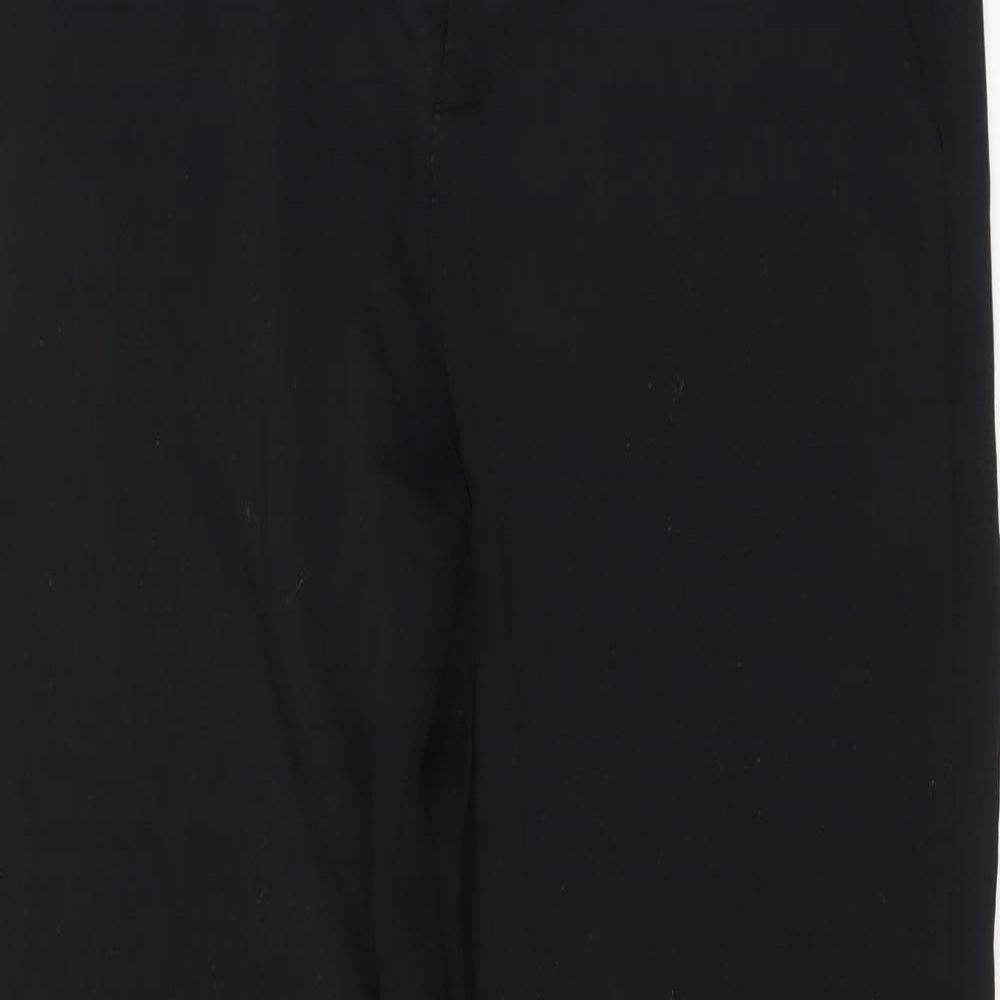 luizacco Womens Black   Trousers  Size 30 L27 in