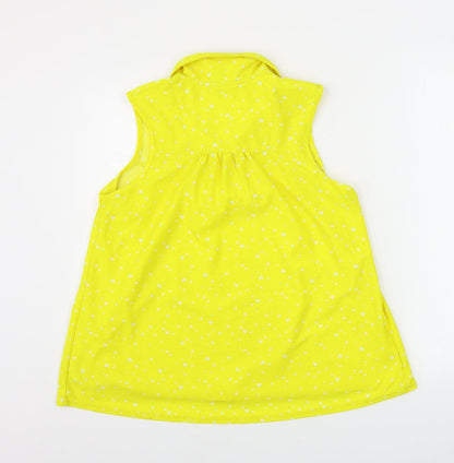 Next  Womens Yellow   Basic Blouse Size 14