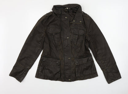 Marks & Spencer  Womens Brown   Jacket Coat Size 8