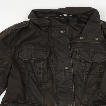 Marks & Spencer  Womens Brown   Jacket Coat Size 8