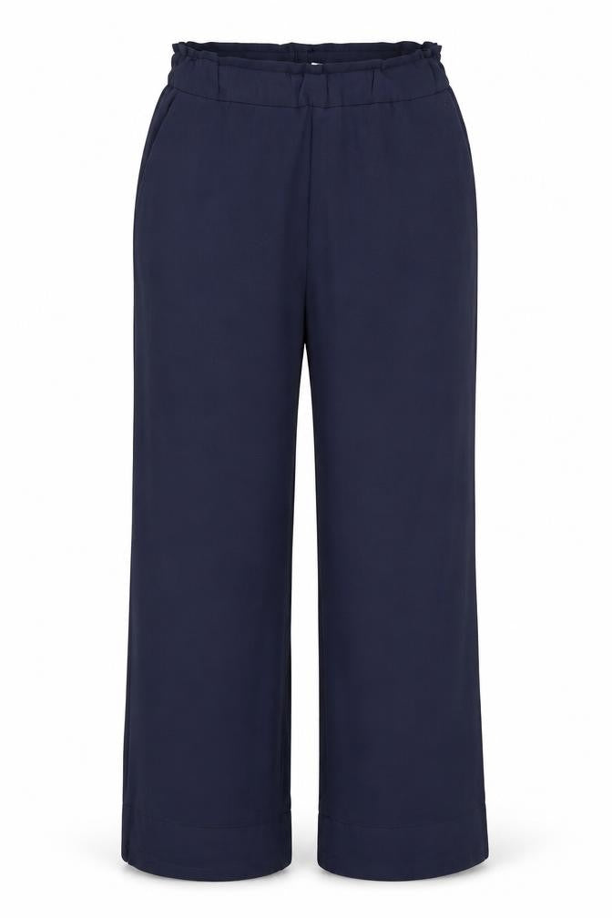 H&M  Womens Blue   Trousers  Size 8 L25 in