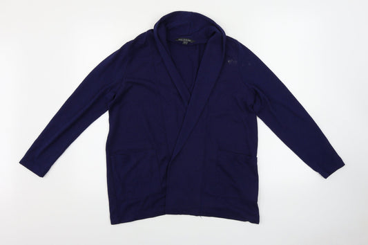 Love Leisure   Womens Blue   Cardigan Jumper Size 12