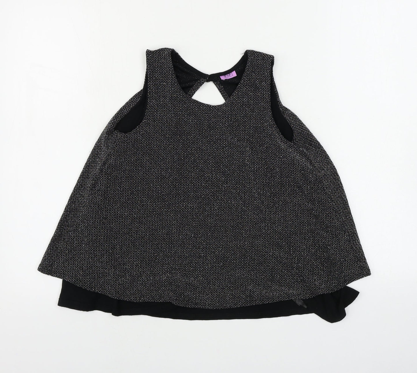 F&F  Girls Grey   Basic Tank Size 10-11 Years