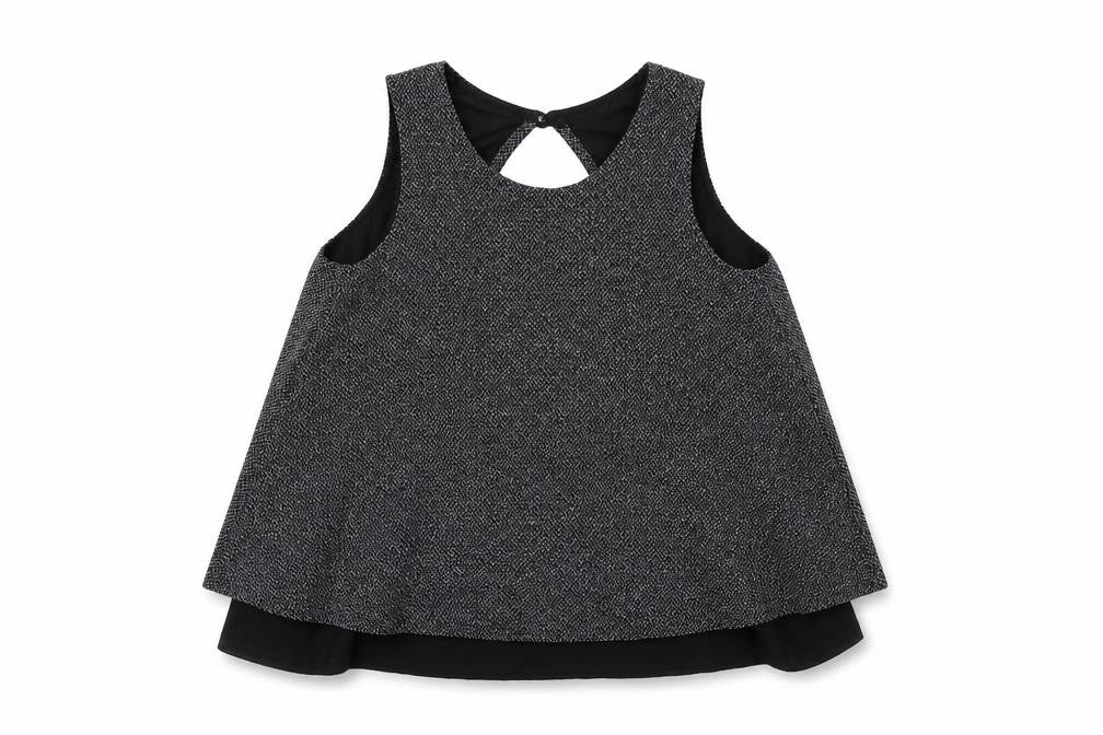 F&F  Girls Grey   Basic Tank Size 10-11 Years